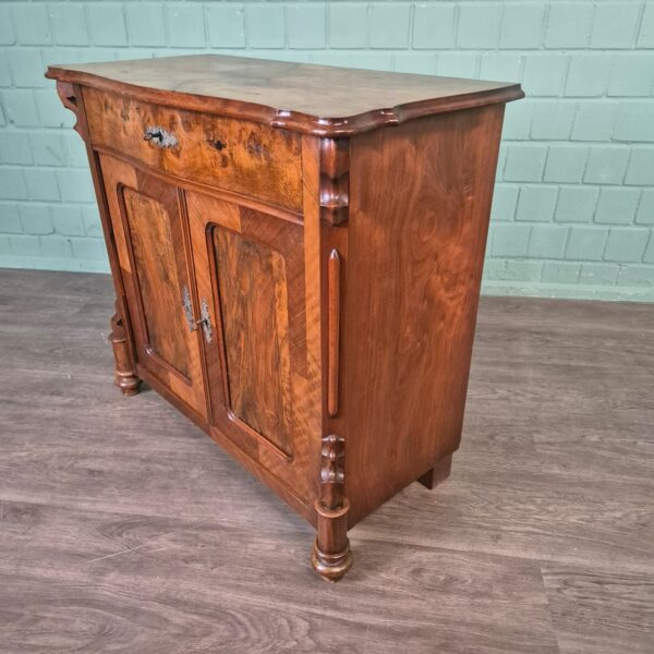 Penantkastje Commode Louis Philippe 1860 Noten - Afbeelding 7