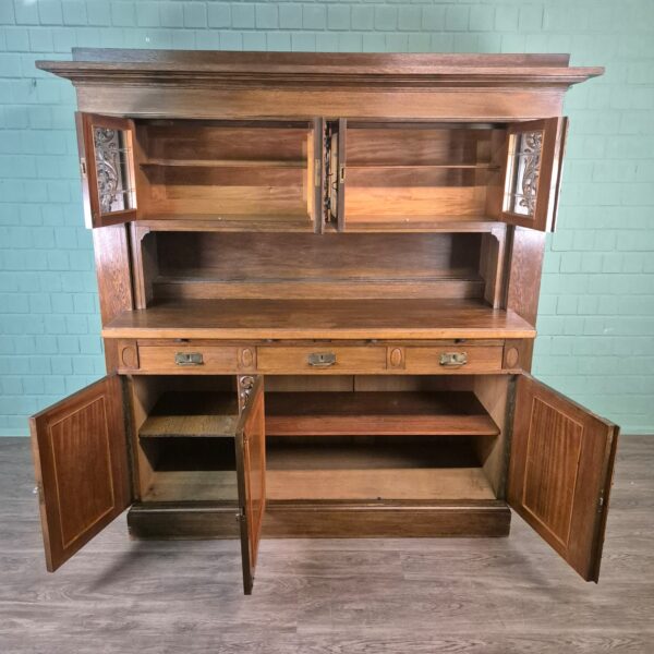 Buffetkast Kast Jugendstil 1910 Eiken - Afbeelding 18