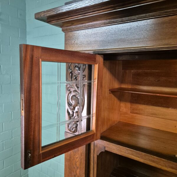 Buffetkast Kast Jugendstil 1910 Eiken - Afbeelding 21