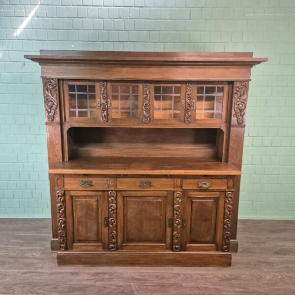 Buffetkast Kast Jugendstil 1910 Eiken