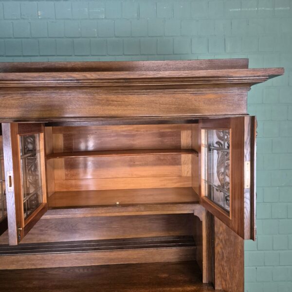 Buffetkast Kast Jugendstil 1910 Eiken - Afbeelding 20