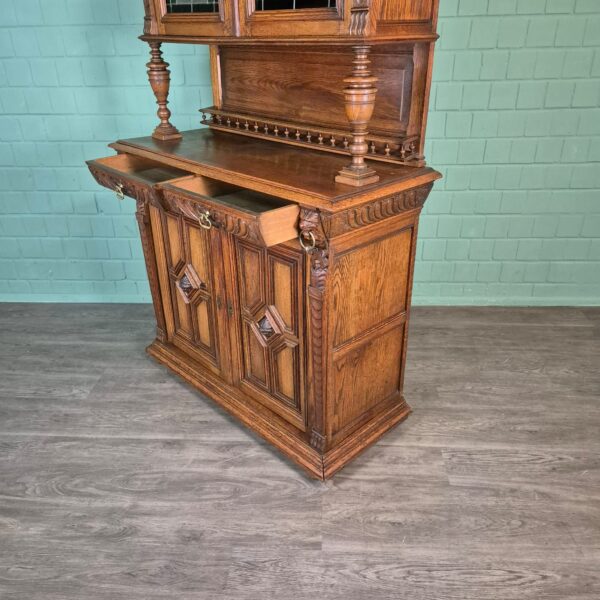Buffetkast Kast Gründerzeit 1880 Eiken - Afbeelding 20