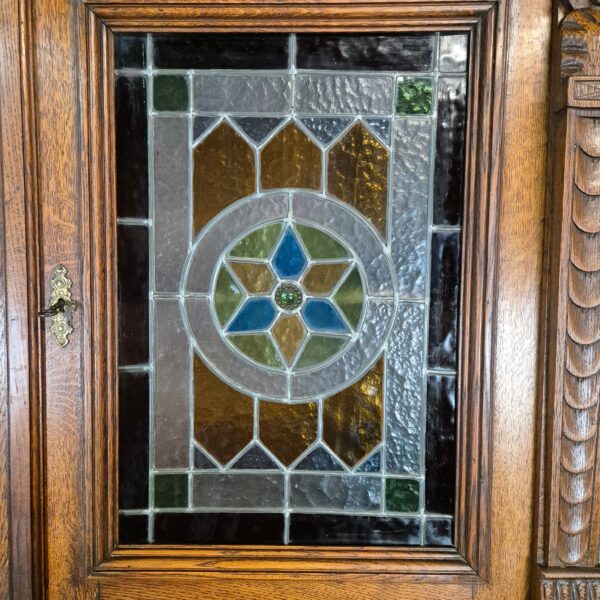 Buffetkast Kast Gründerzeit 1880 Eiken - Afbeelding 14