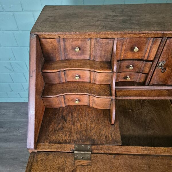 Secretaire Barok 1770 Eiken - Afbeelding 10