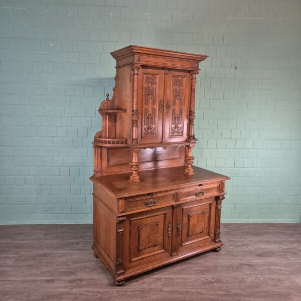 Buffetkast Kast Gründerzeit 1880 Eiken