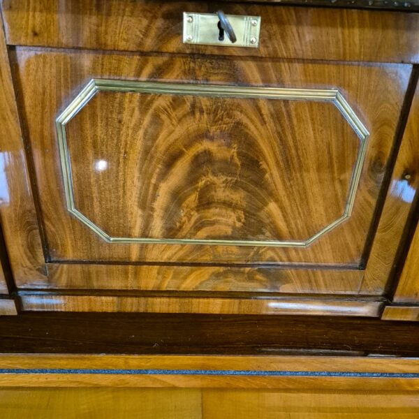Secretaire Biedermeier 1810 Mahonie - Afbeelding 24