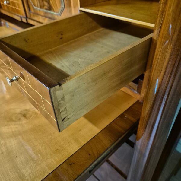 Secretaire Biedermeier 1810 Mahonie - Afbeelding 22