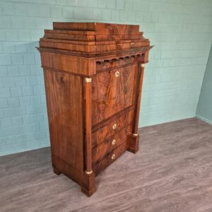 Secretaire Biedermeier 1810 Mahonie