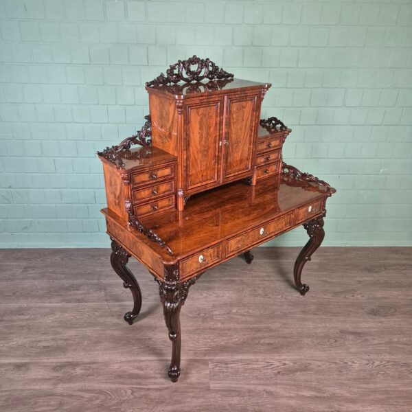 Bureau Historisme 1870 Mahonie