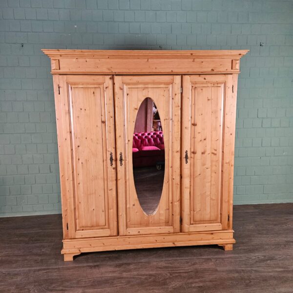 Kast Kledingkast 1,65 m Grenen - Afbeelding 3