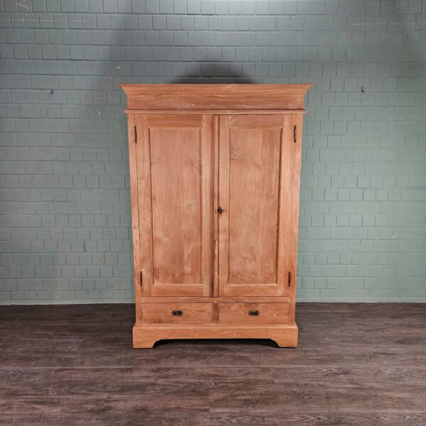 Kast Kledingkast Teak 1,35 m - Afbeelding 5