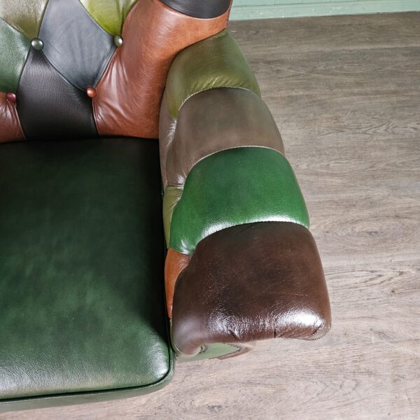 Chesterfield Fauteuil Leder Model Jungle - Afbeelding 8