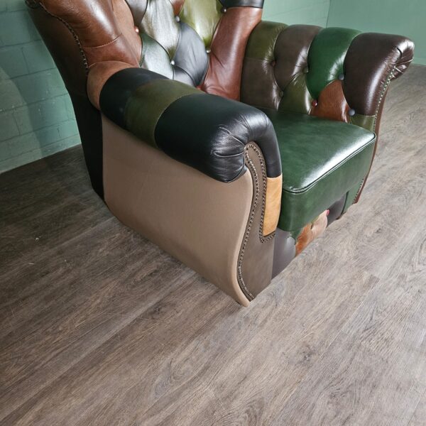 Chesterfield Bankstel Model Jungle 3-1-1 Leder - Afbeelding 19