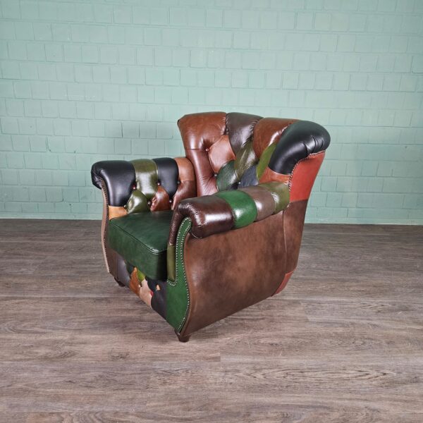 Chesterfield Bankstel Model Jungle 3-1-1 Leder - Afbeelding 16