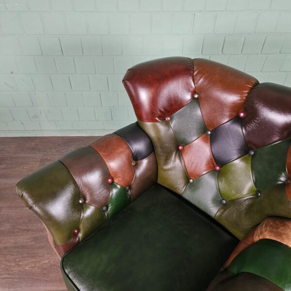 Chesterfield Fauteuil Leder Model Jungle Set - Afbeelding 14