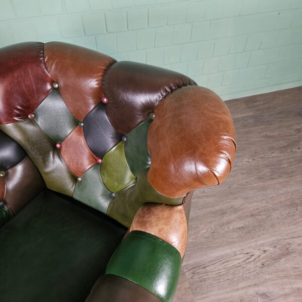 Chesterfield Fauteuil Leder Model Jungle - Afbeelding 5