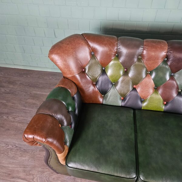 Chesterfield Bank Leder Model Jungle 2,00 m - Afbeelding 5