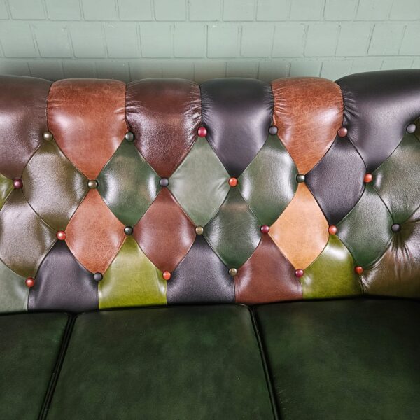 Chesterfield Bank Leder Model Jungle 2,00 m - Afbeelding 8