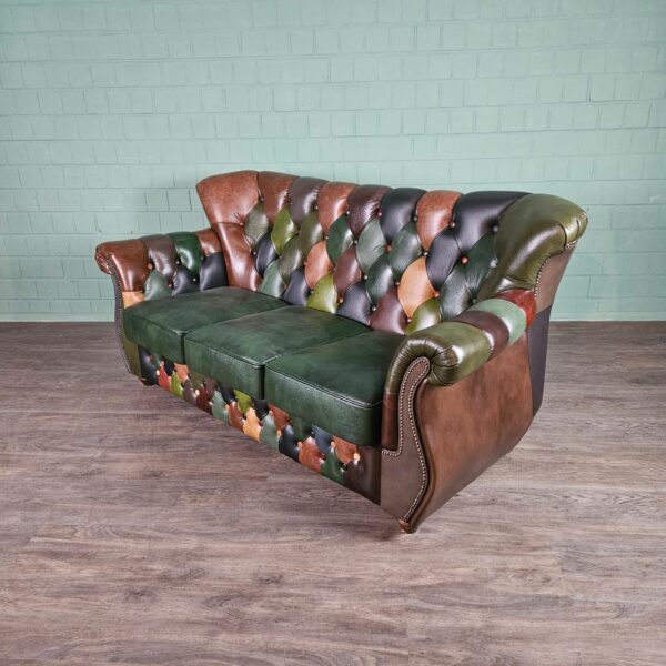 Chesterfield Bank Leder Model Jungle 2,00 m - Afbeelding 4