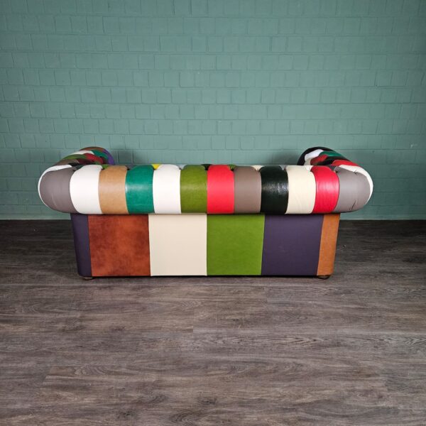 Chesterfield Bank Leder Model Carnaval 2,00 m - Afbeelding 10