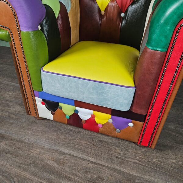 Chesterfield Fauteuil Leder Model Carnaval - Afbeelding 8