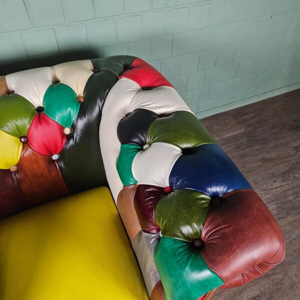 Chesterfield Fauteuil Leder Model Carnaval - Afbeelding 9