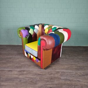 Chesterfield Fauteuil Leder Model Carnaval