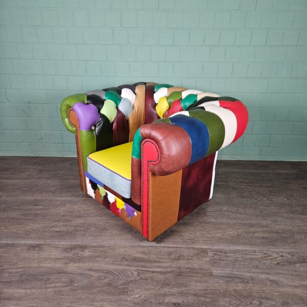 Chesterfield Fauteuil Leder Model Carnaval