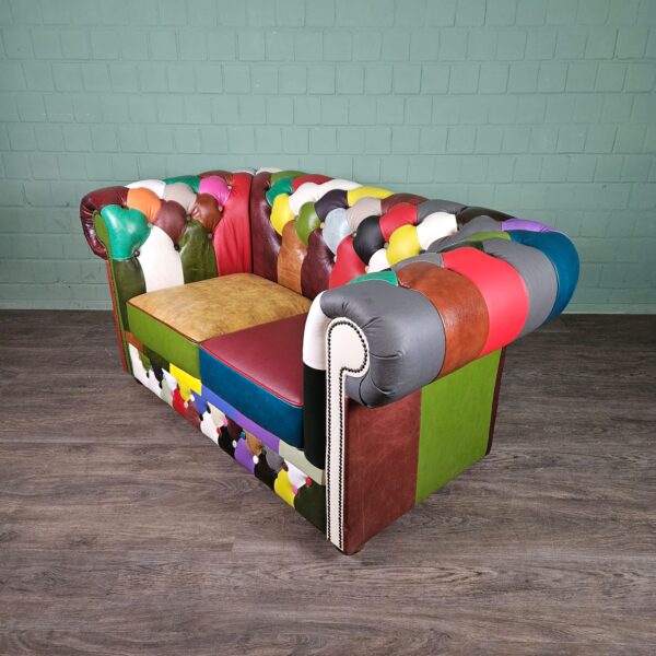 Chesterfield Bank Leder Model Carnaval 1,63 m
