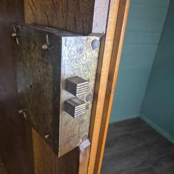 Kast Kledingkast Biedermeier 1840 Eiken - Afbeelding 27