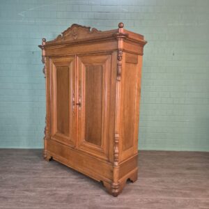 Kast Kledingkast Biedermeier 1840 Eiken