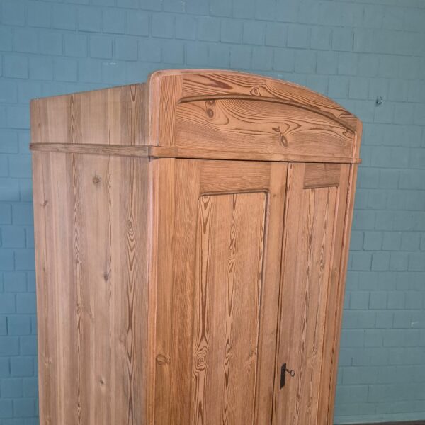 Kast Kledingkast Jugendstil 1900 Grenen - Afbeelding 5