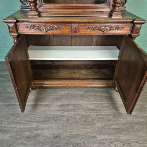Buffetkast Kast Gründerzeit 1880 Eiken - Afbeelding 19