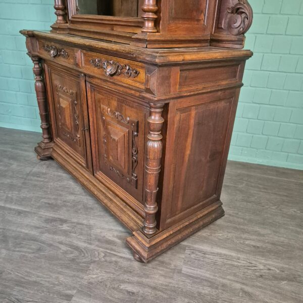 Buffetkast Kast Gründerzeit 1880 Eiken - Afbeelding 10