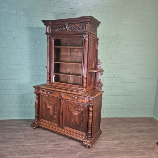 Buffetkast Kast Gründerzeit 1880 Eiken - Afbeelding 4