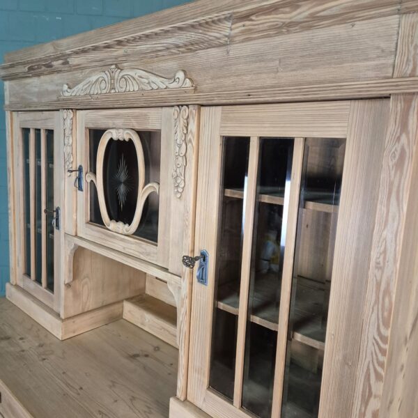 Buffetkast Kast Jugendstil 1910 Grenen - Afbeelding 11