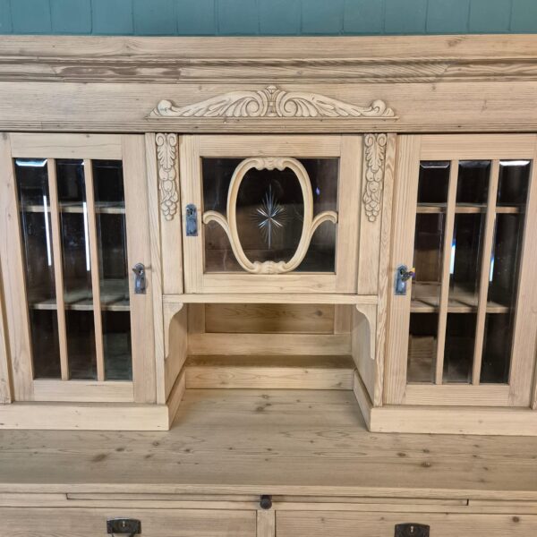 Buffetkast Kast Jugendstil 1910 Grenen - Afbeelding 8