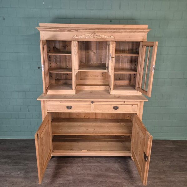 Buffetkast Kast Jugendstil 1910 Grenen - Afbeelding 12
