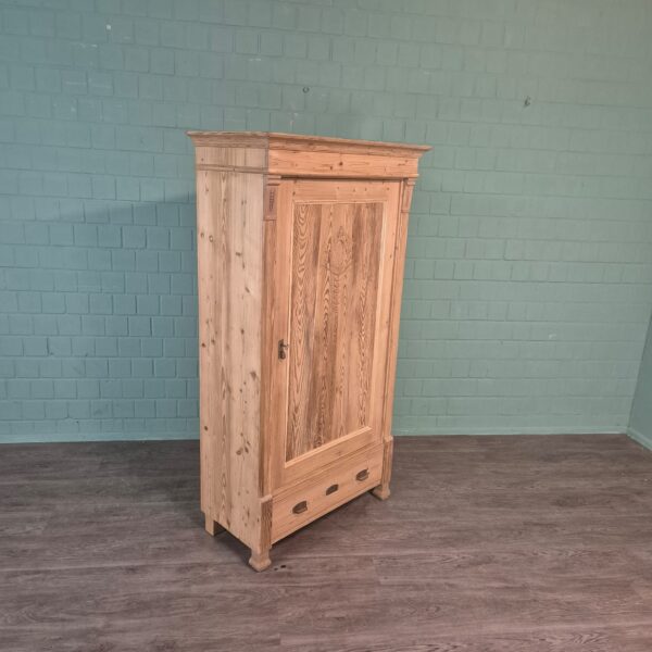 Kast Kledingkast Jugendstil 1900 Grenen