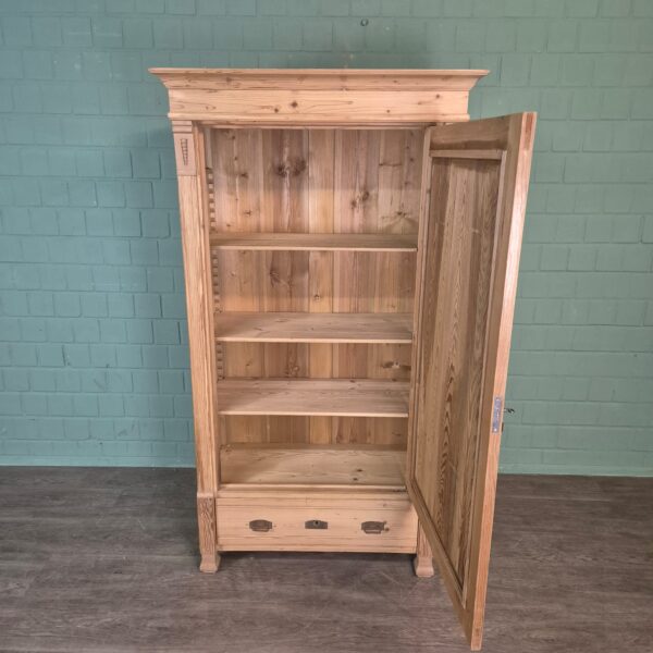 Kast Kledingkast Jugendstil 1900 Grenen - Afbeelding 10