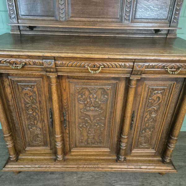 Dressoir Gründerzeit 1880 Eiken - Afbeelding 9