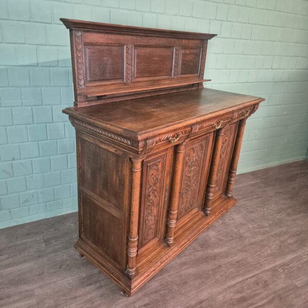 Dressoir Gründerzeit 1880 Eiken - Afbeelding 4