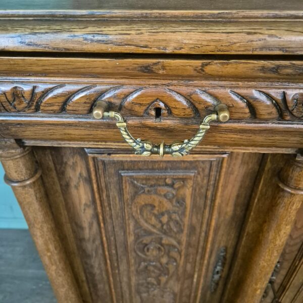Dressoir Gründerzeit 1880 Eiken - Afbeelding 7