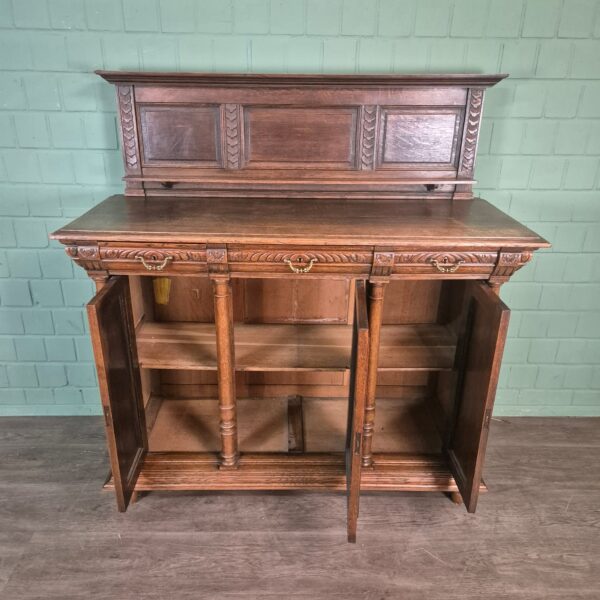 Dressoir Gründerzeit 1880 Eiken - Afbeelding 12