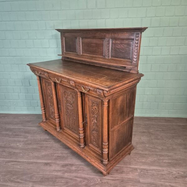 Dressoir Gründerzeit 1880 Eiken - Afbeelding 5
