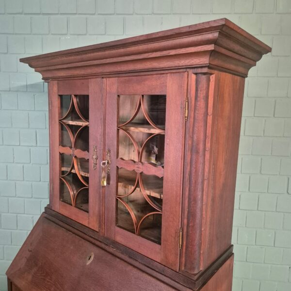 Secretaire Biedermeier 1820 Eiken - Afbeelding 5