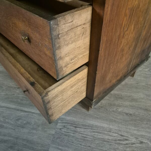 Secretaire Biedermeier 1820 Eiken - Afbeelding 18