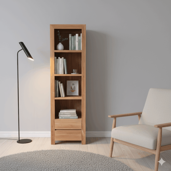 Boekenkast Teak 0,55 m - Afbeelding 2