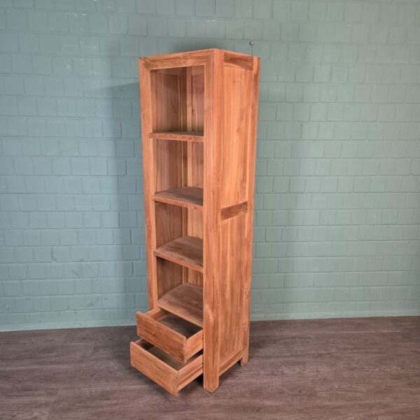 Boekenkast Teak 0,55 m Set - Afbeelding 11