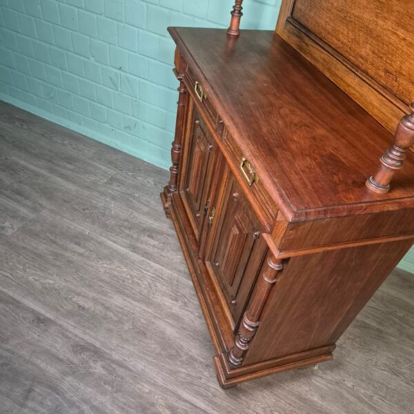 Buffetkast Kast Jugendstil 1910 Noten - Afbeelding 6